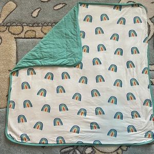 Kyte Jade Rainbow Baby Blanket GUC